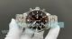 Swiss Copy IWC Schaffhausen Pilot's Spitfire Chronograph Brown Face 43mm Steel Watch (2)_th.jpg